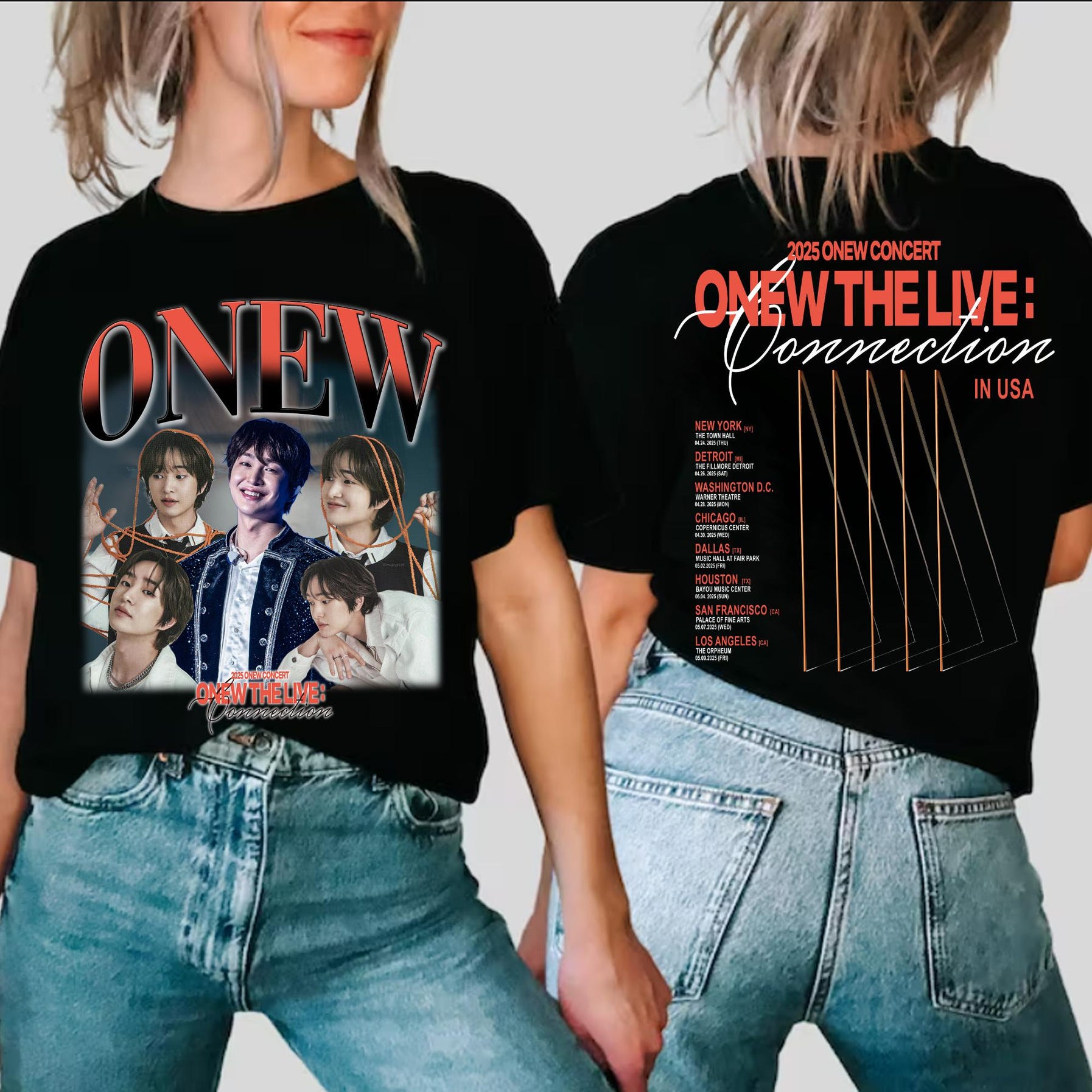 Othe Live Connection 2025 Shirt, Othe Live Usa Shirt, Owinner Shirt, Oshinee Shirt, Kpop Fan Gift Tee Sweater