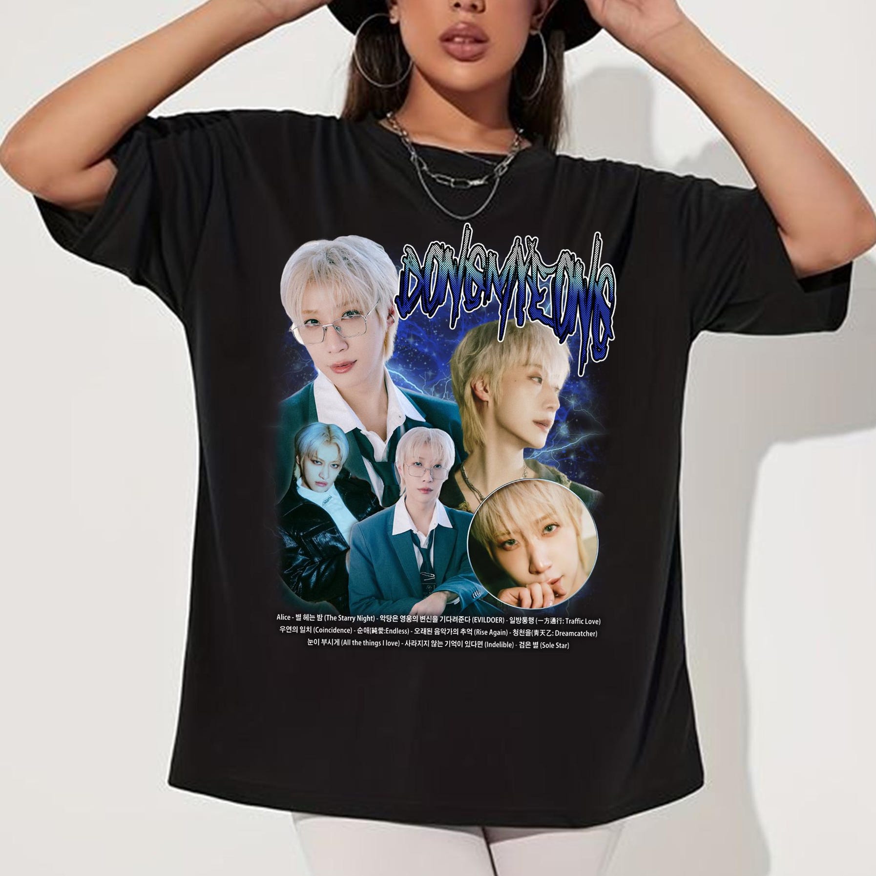 Dongmyeong Onewe Graphic Shirt, Onewe We: Dream Chaser Shirt, Onewe World Tour 2025 Shirt, Onewe O Evolution Shirt, Onewe Members