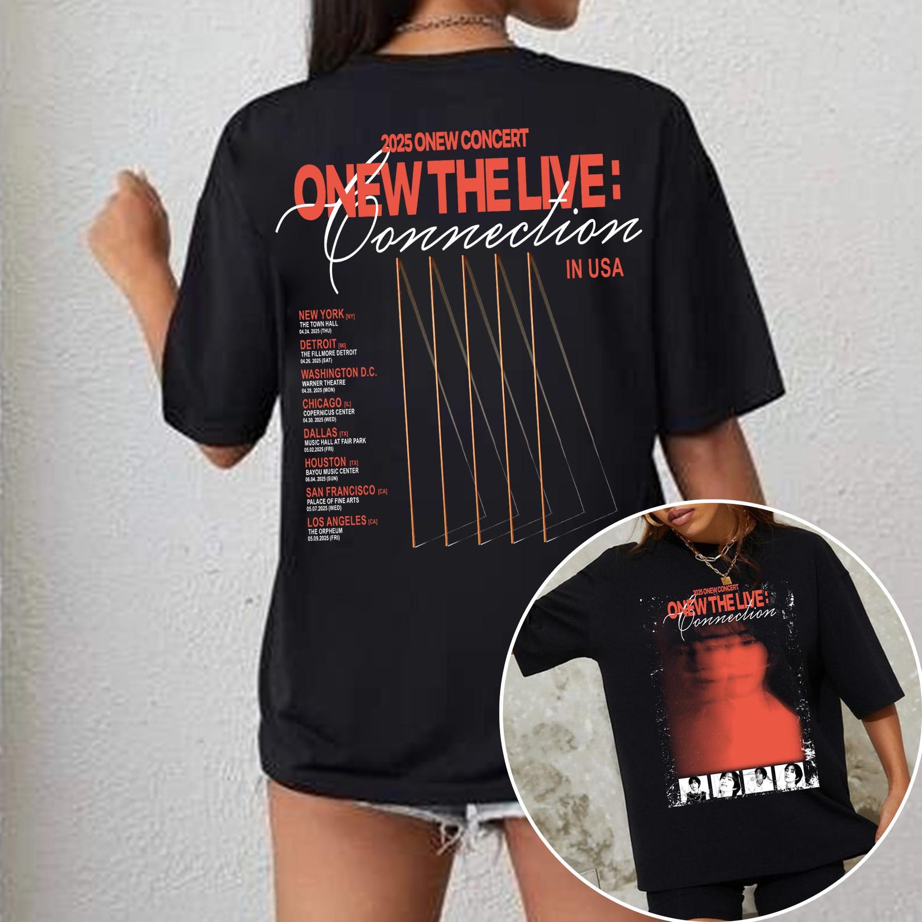 Othe Live Connection 2025 Shirt, Othe Live Usa Shirt, Owinner Shirt, Oshinee Shirt, Kpop Fan Gifshirt Sweater