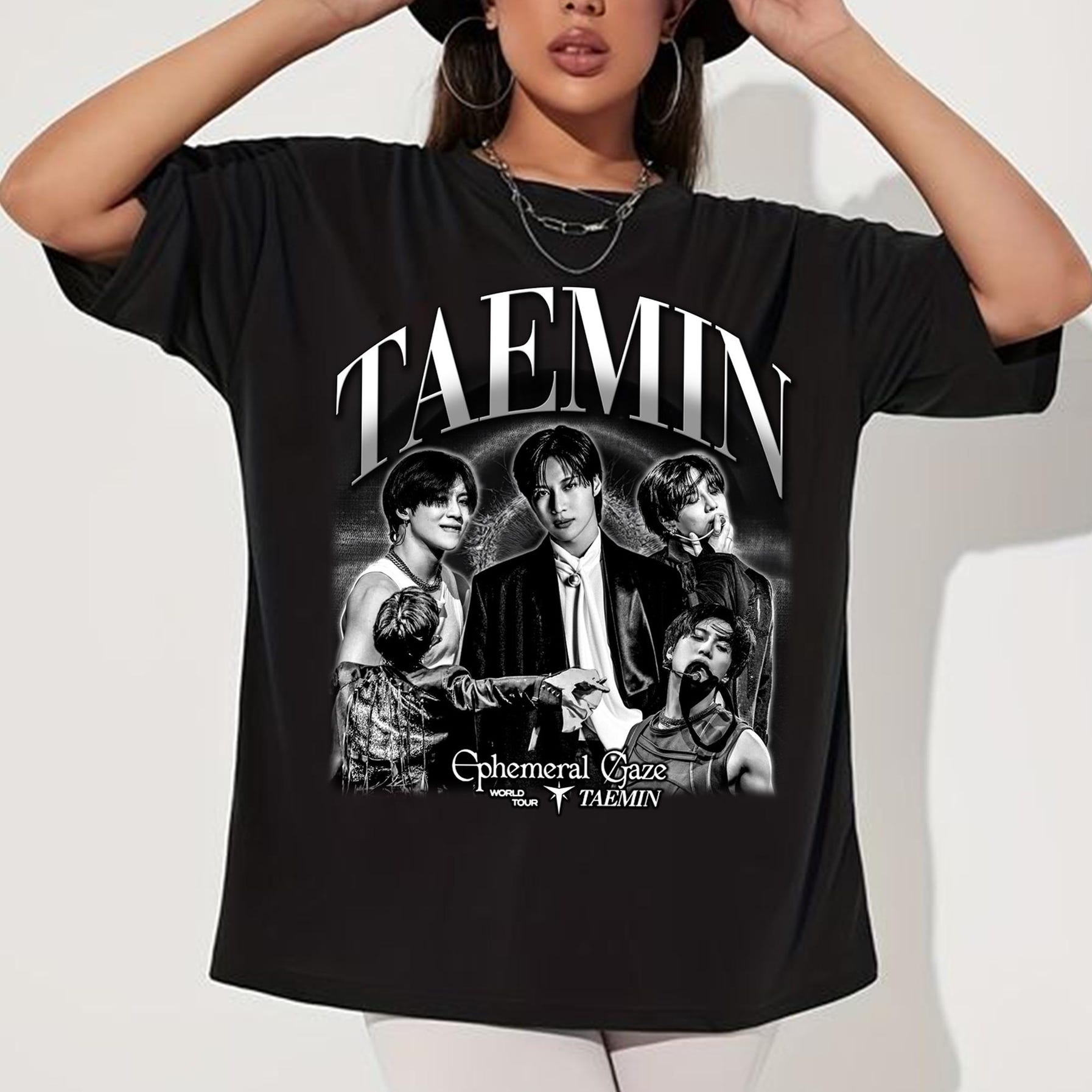 Taemin Ephemeral Gaze Tour 2025 Graphic Shirt, Taemin Eternal Album Shirt, Taemin Fan Tees, Taemin Retro 90S Sweater, Taemin Merch Gift