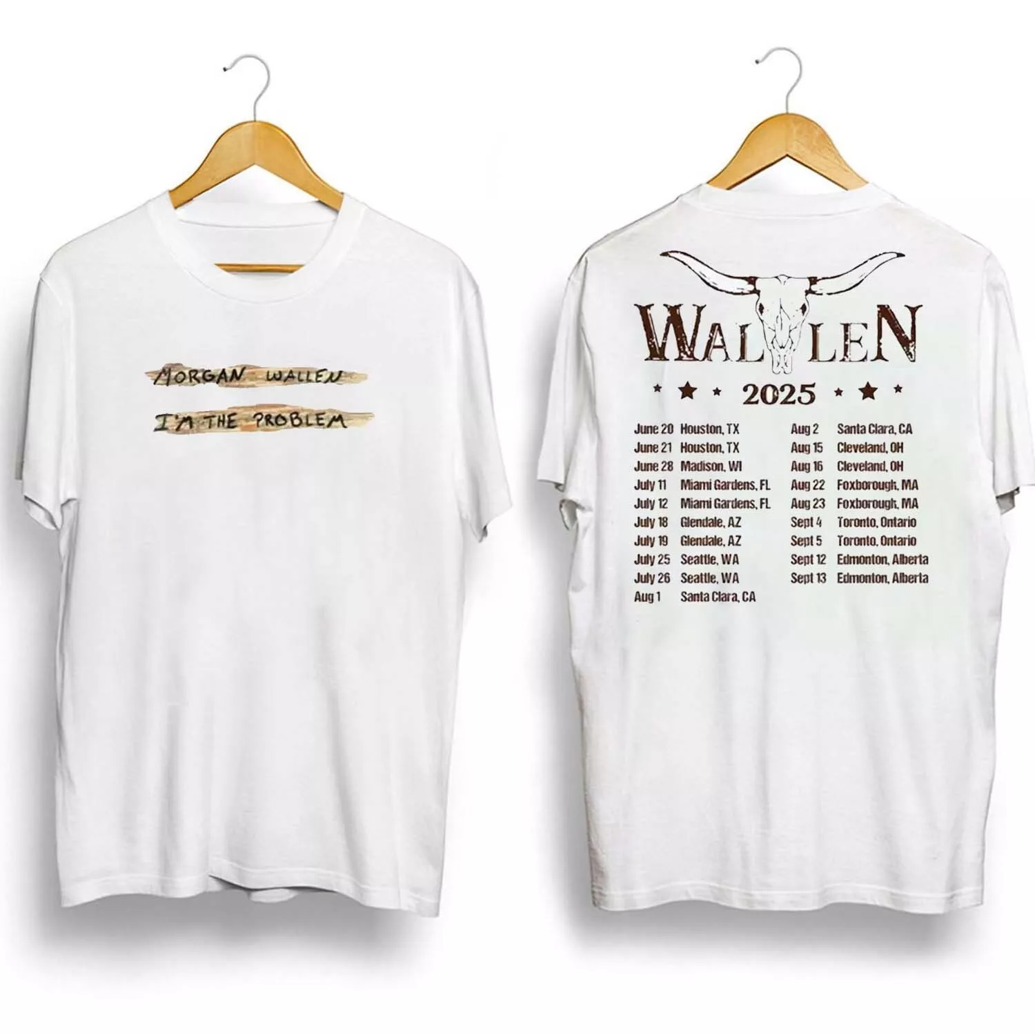 Morgan Wallen Im The Problem Tour 2025 Shirt Gifts Fan