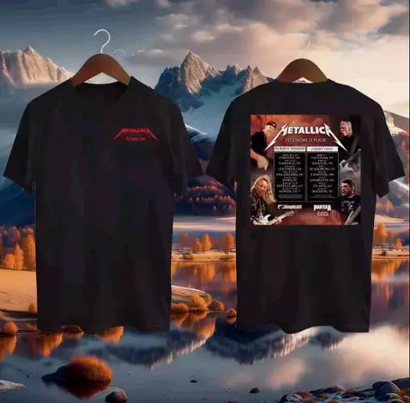 Metallica M72 Schedule World Tour Extends Into 2025 Shirt Gift 