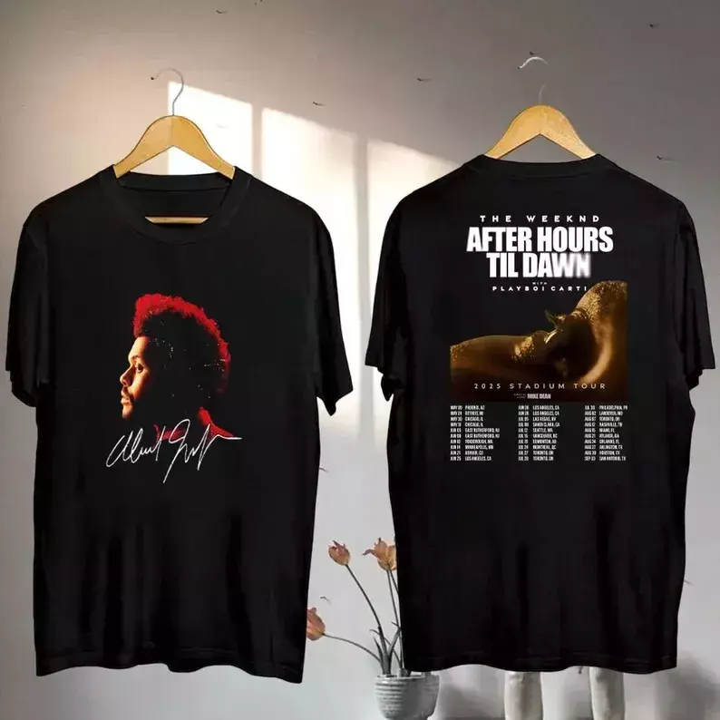 The Weeknd After Hours Til Dawn Tour 2025 Shirt Gift For Fan S To 5Xl Shirt