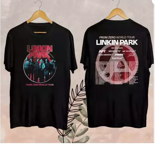 Shirt Linkin Park Merch, Linkin Park, 2025 Linkin Park From Zero World Tour