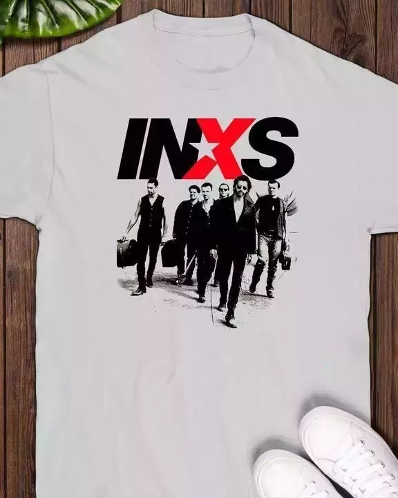 Inxs Band Tour 2025 Members White Shirt S-2Xl