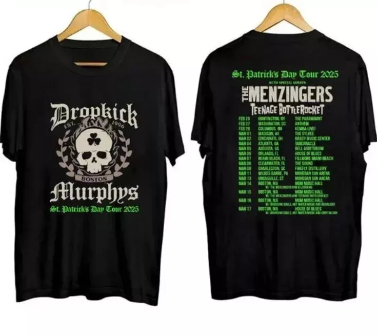 Dropkick Murphys Tour 2025 Shirt Great Design For Fan Shirt