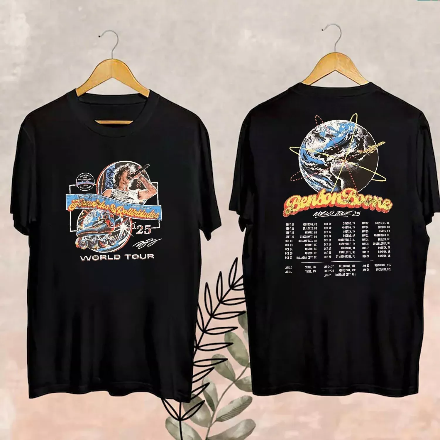 Benson Boone Tour Shirt World Tour 2025 Tee