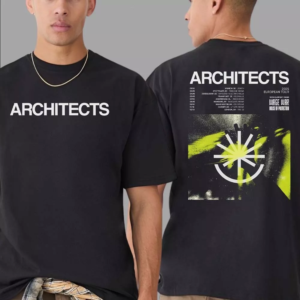 Architects European Tour 2025 Dates List With Supporshirt