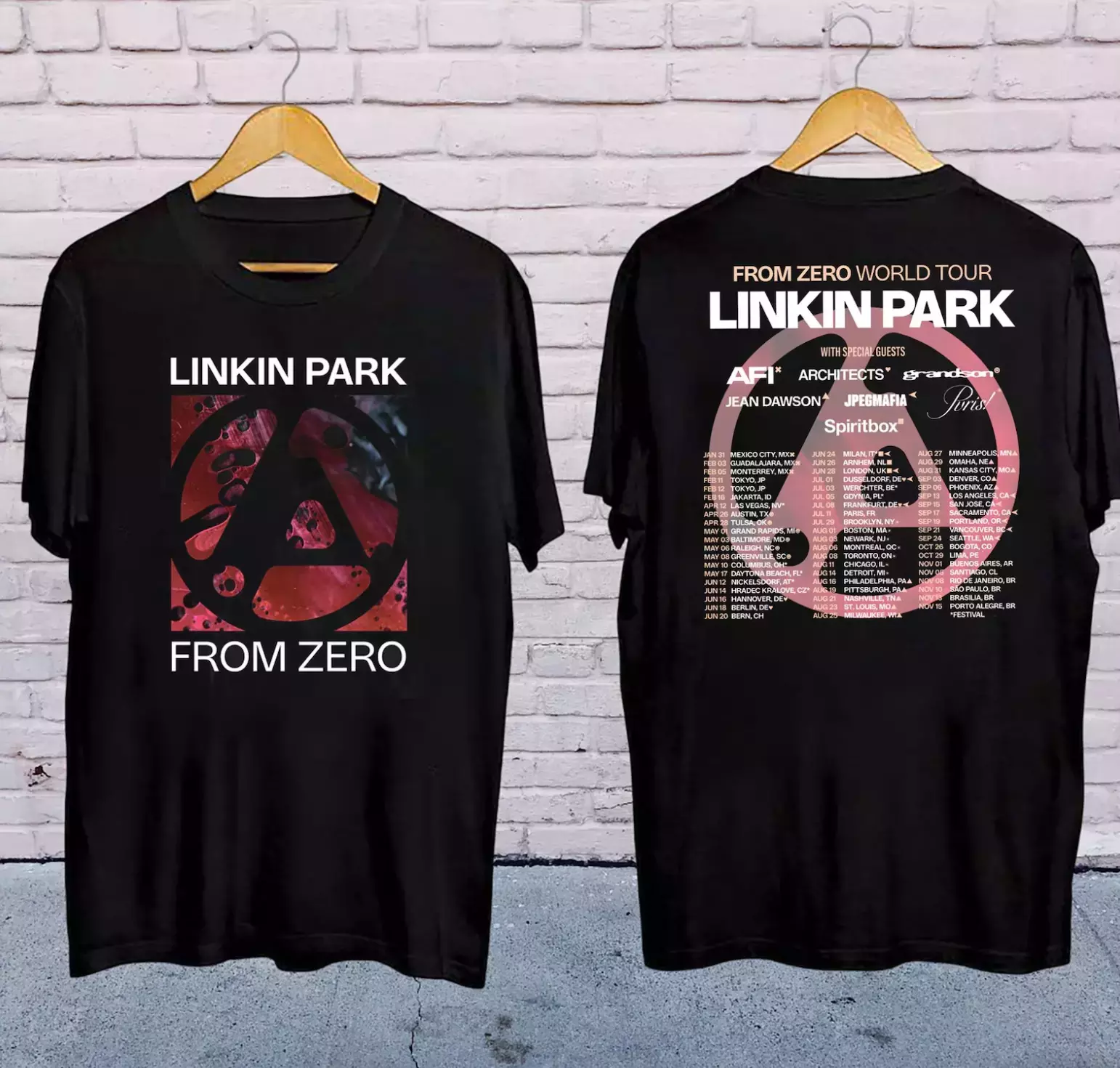 Shirt Lin_Kin Park From Zero World Tour 2025, Lin_Kin Park Concert 2025