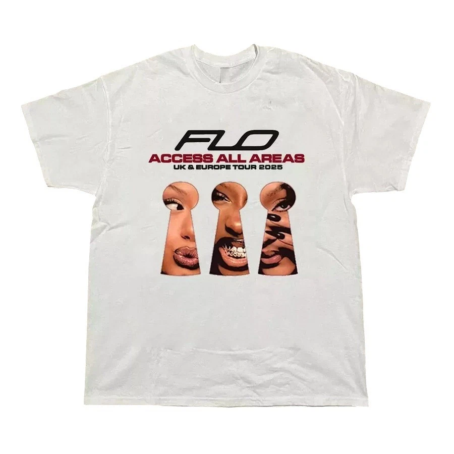 Flo Band 2025 Uk Access All Areas Tour Shirt