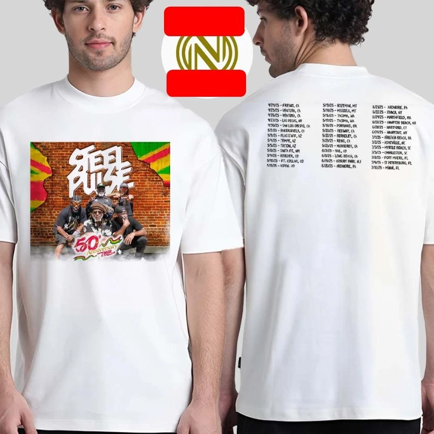 Steel Pulse 50Th Anniversary Tour 2025 Dates List Start In Tshirt 