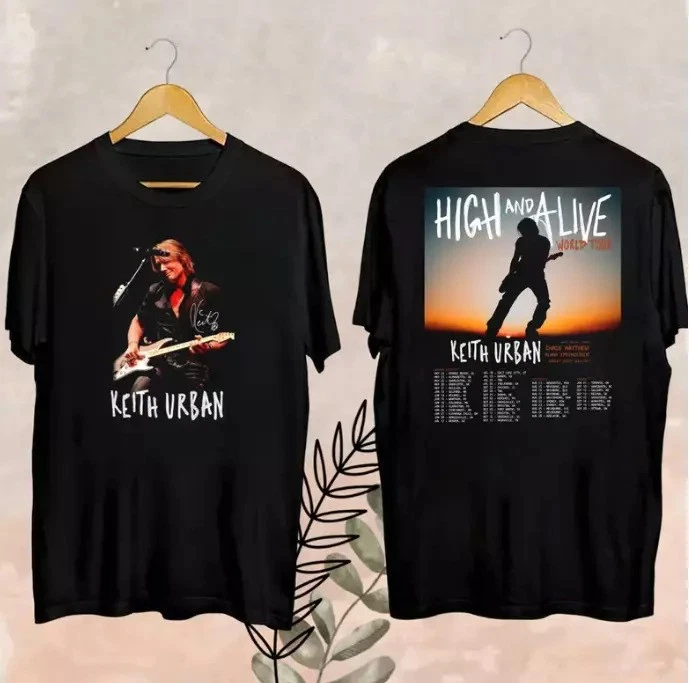 2025 Keith Urban High And Alive Tour Shirt, Keith Urban Country Music Shirt