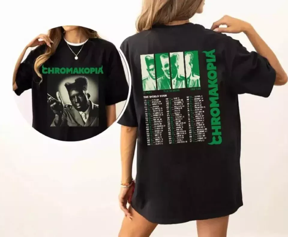 2025 Tour Chromakopia Tyler The Creator Shirt