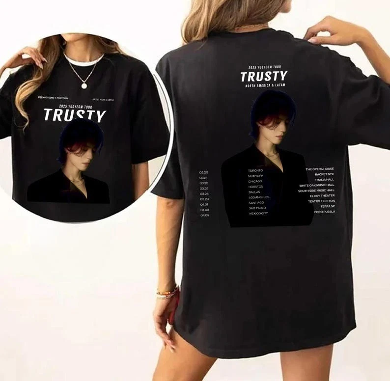 Yugyeom Tour Trusty 2025 Shirt, Yugyeom Got7 Shirt, Yugyeom Kpop Shirt, Kpop