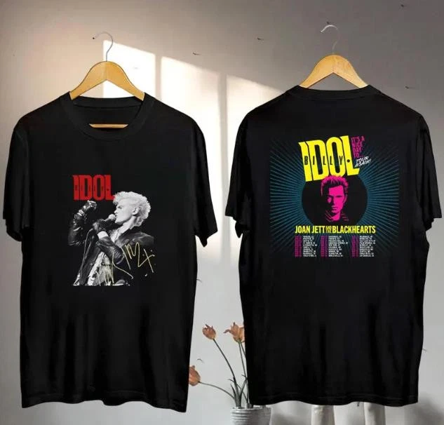 Billy Idol 2025 Concert Billy Idol It S Nice Day To Tour Again 2025 Shirt