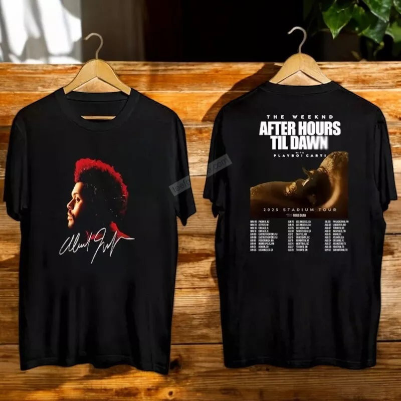 The Weeknd After Hours Til Dawn Tour 2025 Shirt Gift For Fan S To 5Xl Shirt