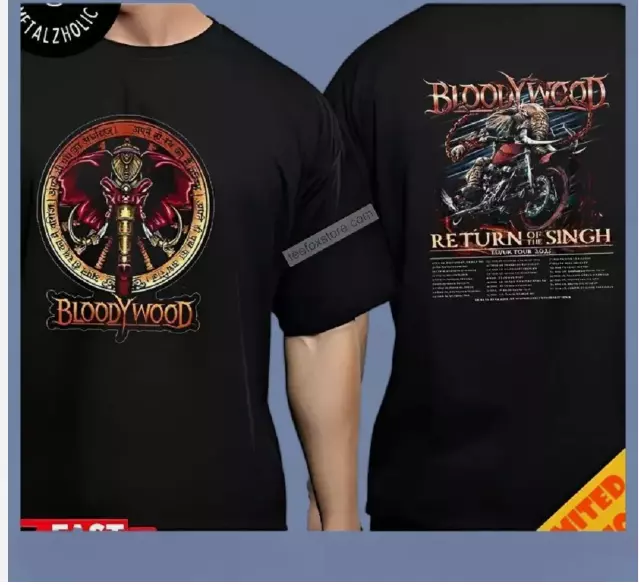 Bloodywood Return Of The Singh Tour 2025 Concershirt