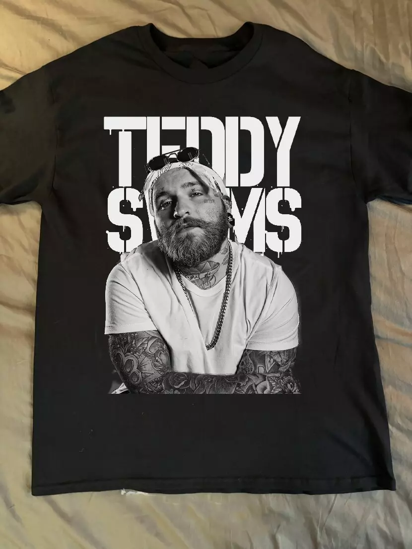 Teddy Swims Teddy Swims 2025 Black Unisex Shirt Ar975