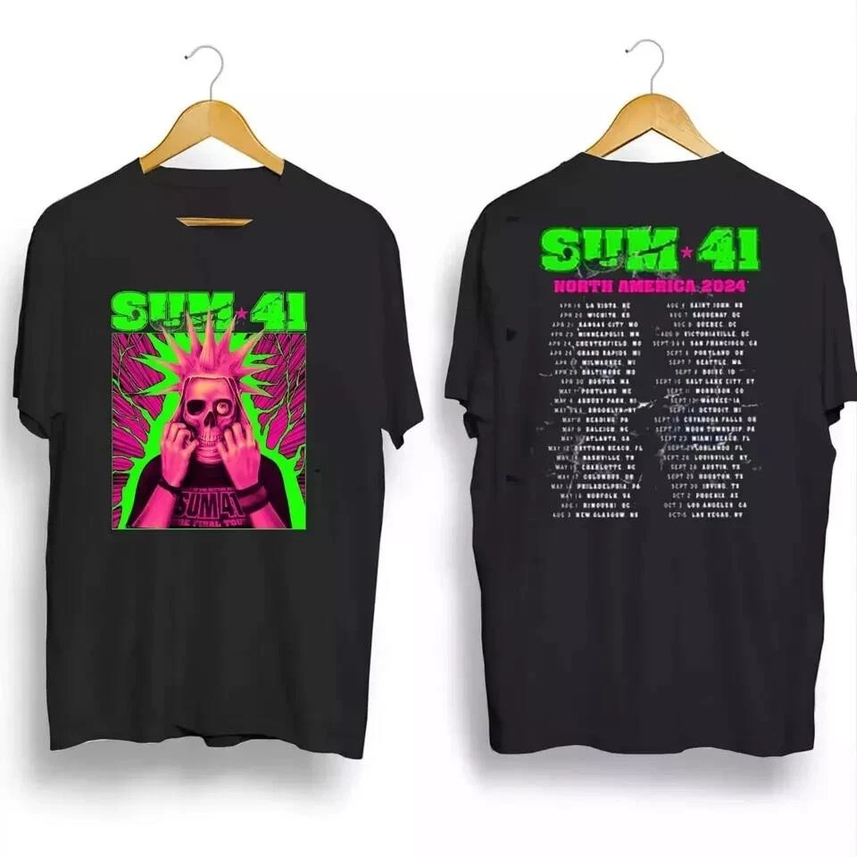 Sum 41 Tour Of The Setting Sum 2024-2025 Tour Shirt