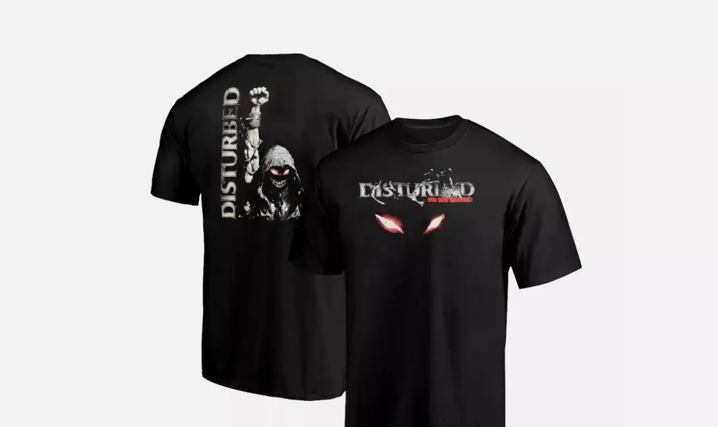 Disturbed The Sickness 25Th Anniversary Tour 2025 Shirt