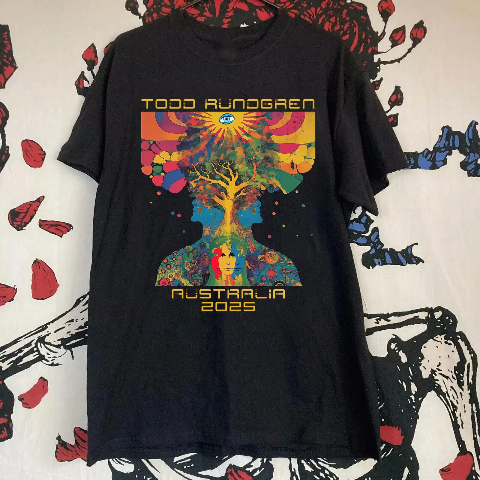 Todd Rundgren 2025 Australia Tour Shirt, New