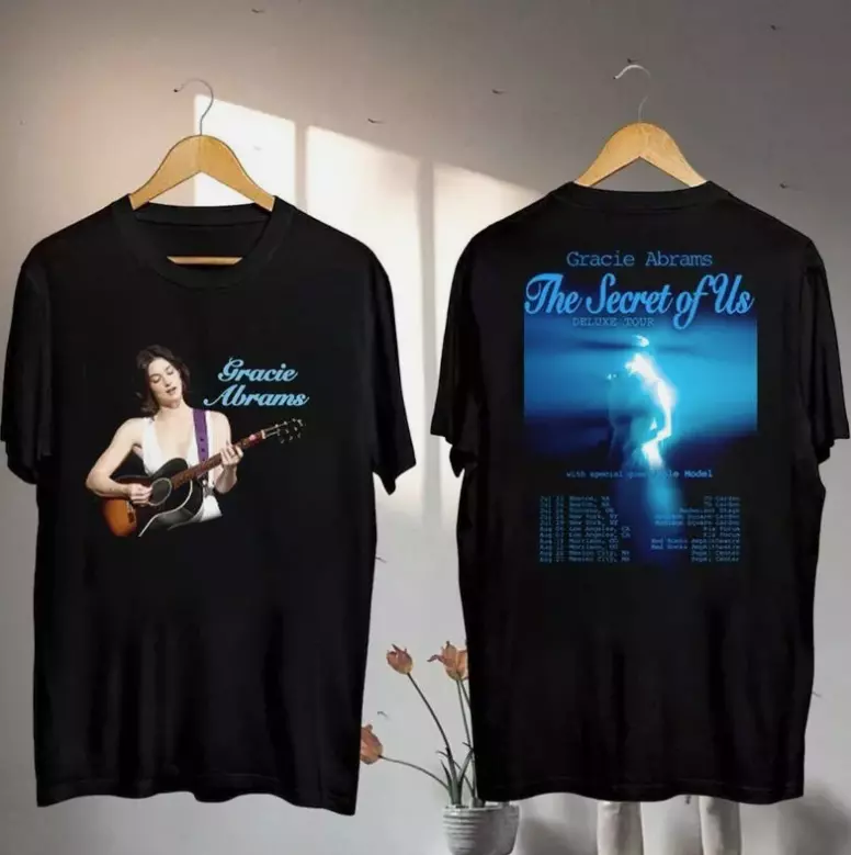 Gracie Graphic Tee, Gracie Abrams The Secret Of Us Tour 2025 Shirt