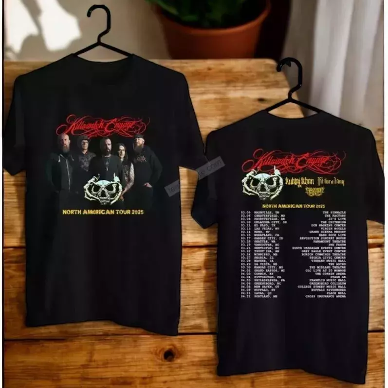 Killswitch Engage North American Tour 2025 Concershirt Gift For Fans
