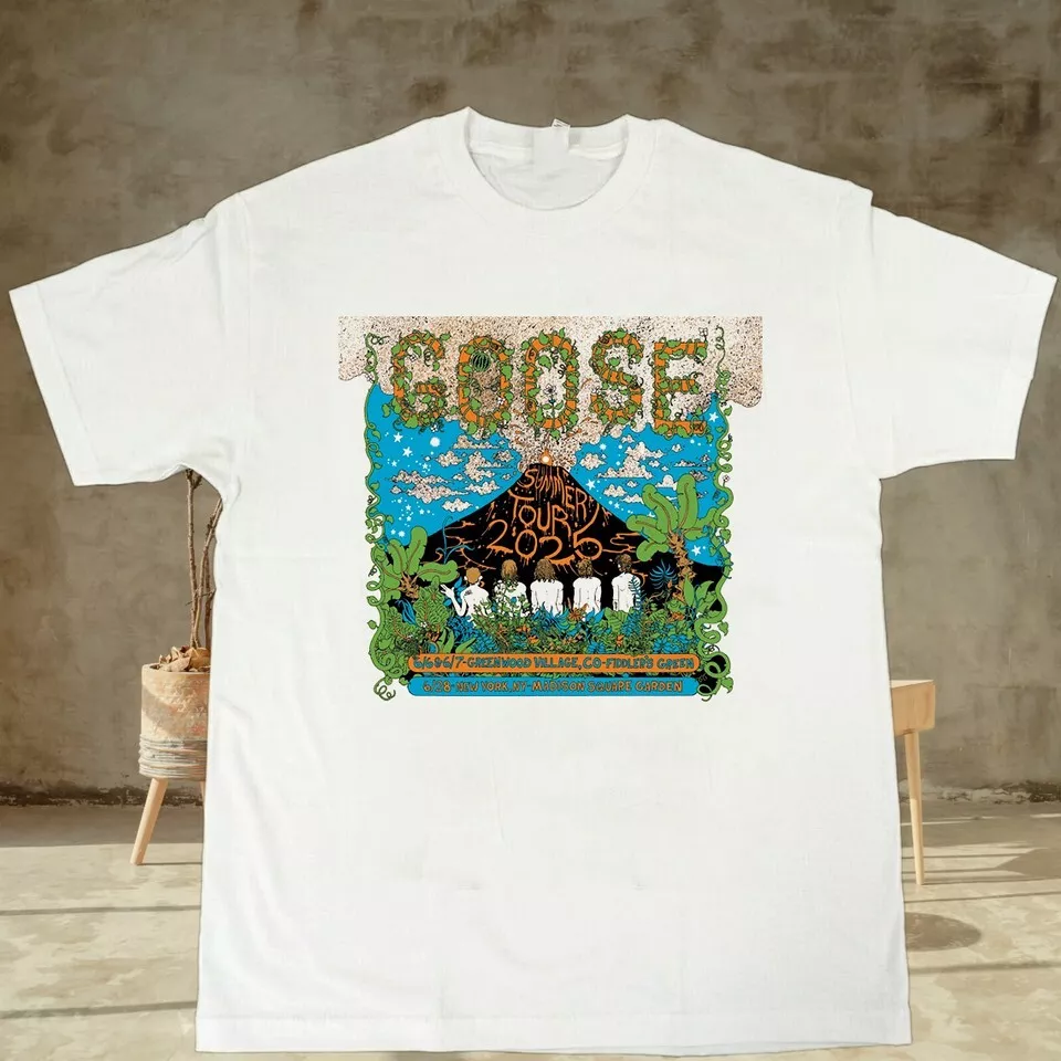 Goose Band Summer Tour 2025 Shirt 