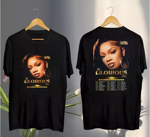 2025 Glorilla Glorious Tour Shirt, Glorilla Tour Merch, Glorilla 2025 Concert