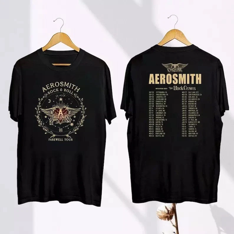 Aerosmith Peace Out Farewell Tour 2024-2025 Shirt, Aerosmith Fan Gift