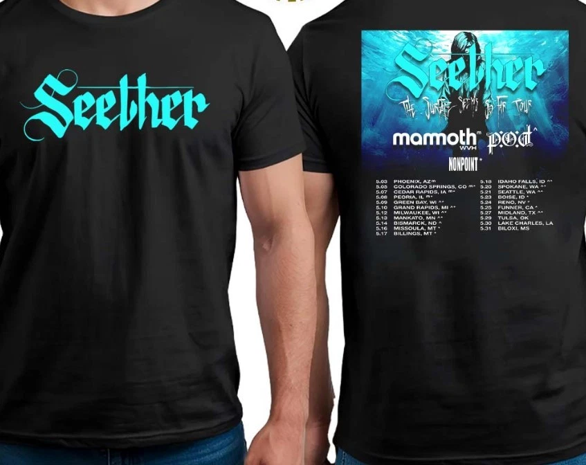 Shirt Seether The Surface Seems So Far Tour 2025 Dates List