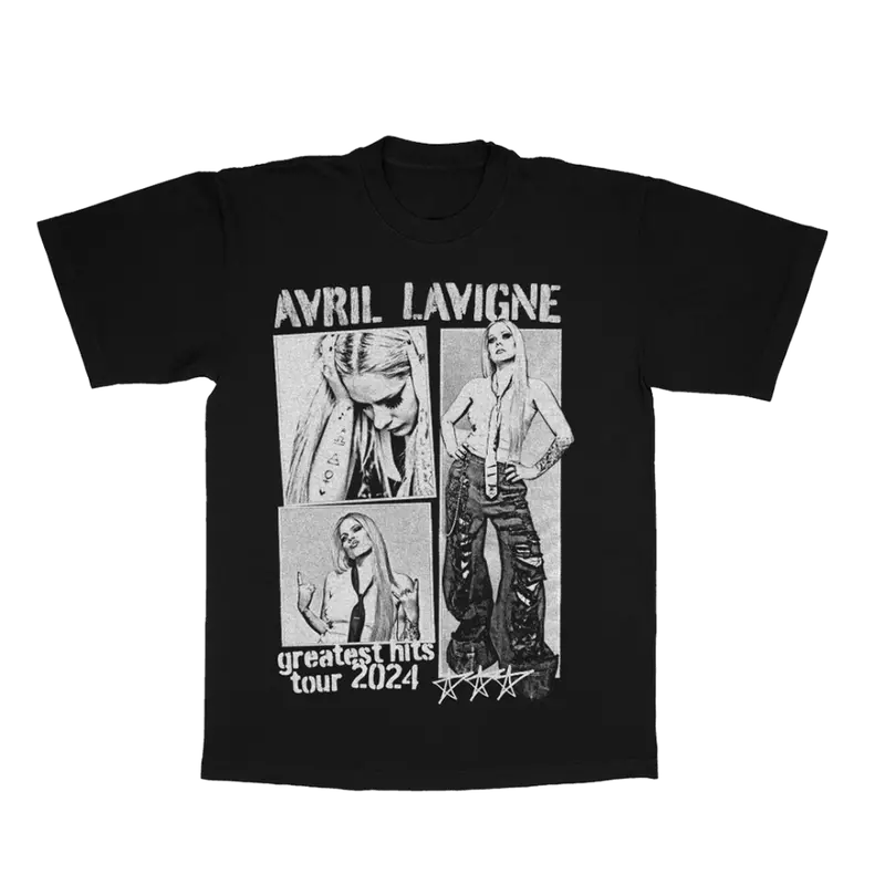 Avril Lavigne Greatest Hits Tour 2025 Shirt North America Tour Shirt Date List Unisex 