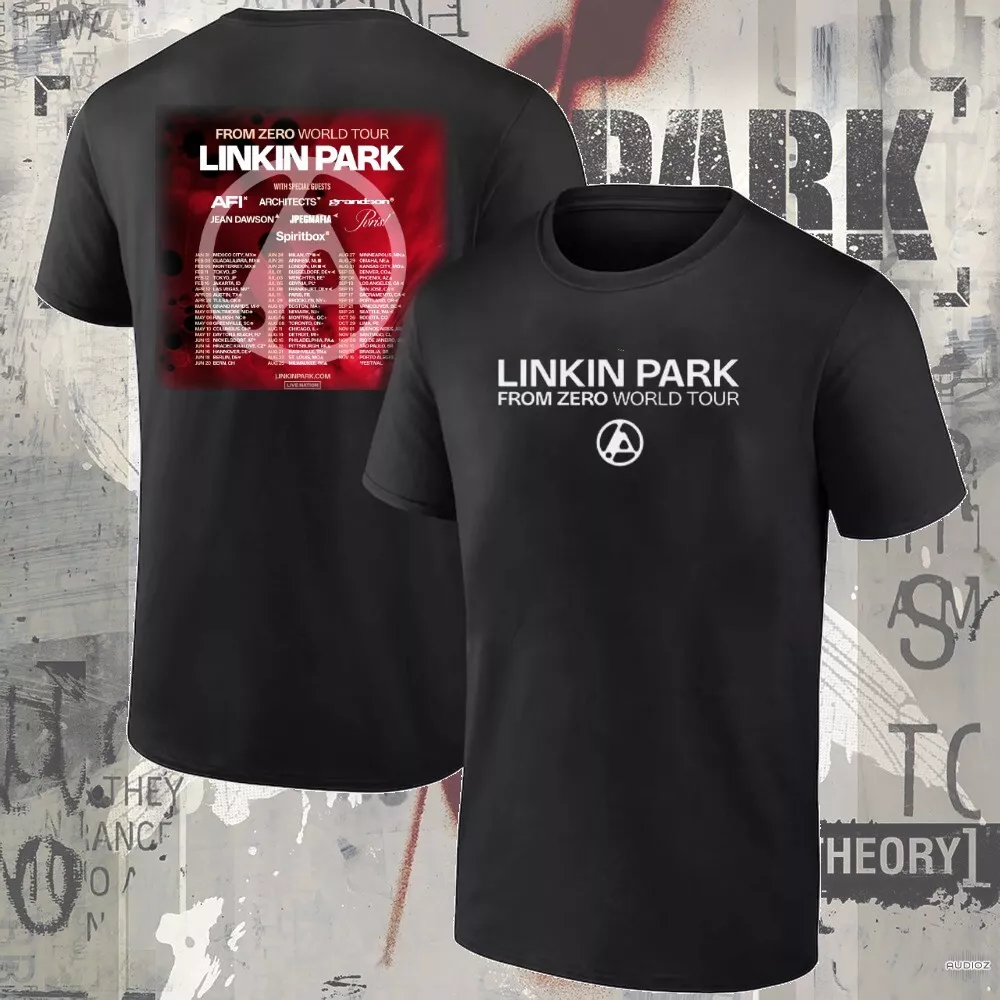 Linkin Park From Zero World Tour 2025 Tour Dates Shirt Gift Full