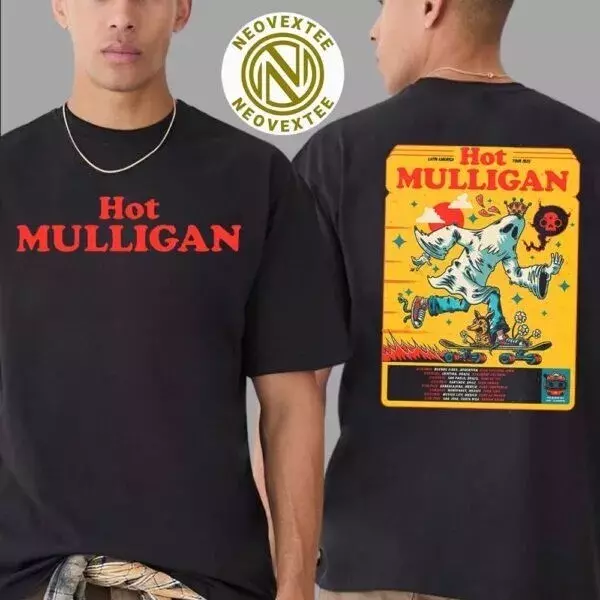 Mulligan Band Latin America Tour 2025 Dates List Two Sides Unisex Shirt