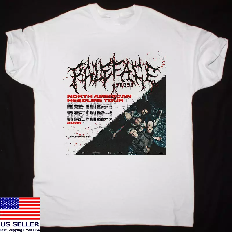 North America 2025 Tour Paleface Swiss Shirt Et1161