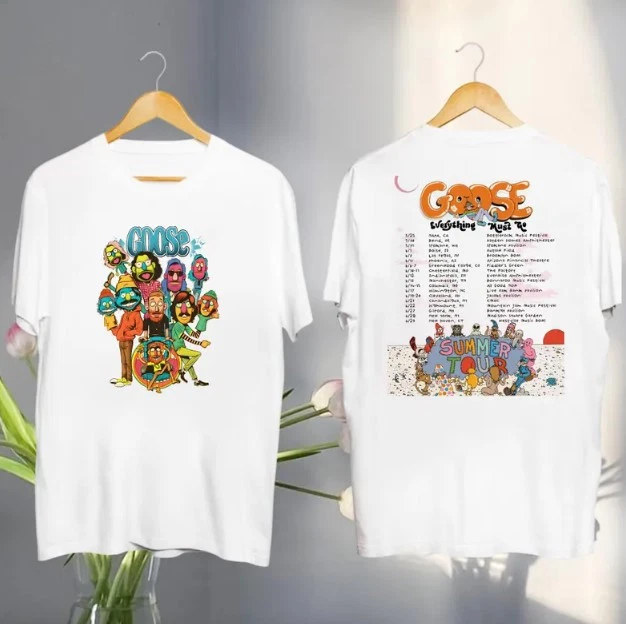 Shirt Goose The Band Graphic, Goose The Band Everything Must Go Summer Tour 2025