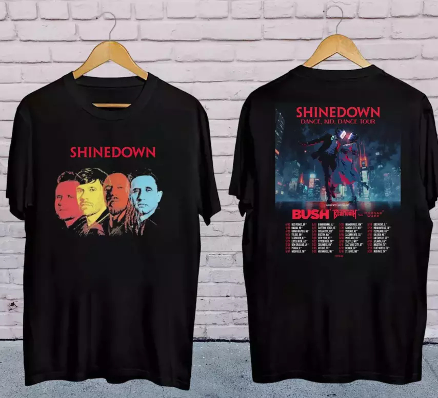 Graphic Shinedown Dance Tour 2025 Shirt