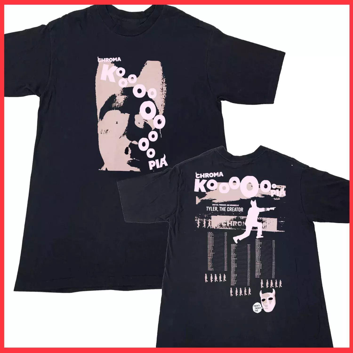Black Chromakopia 2025 World Tour Shirt Chromakopia 2025 Fans Gift