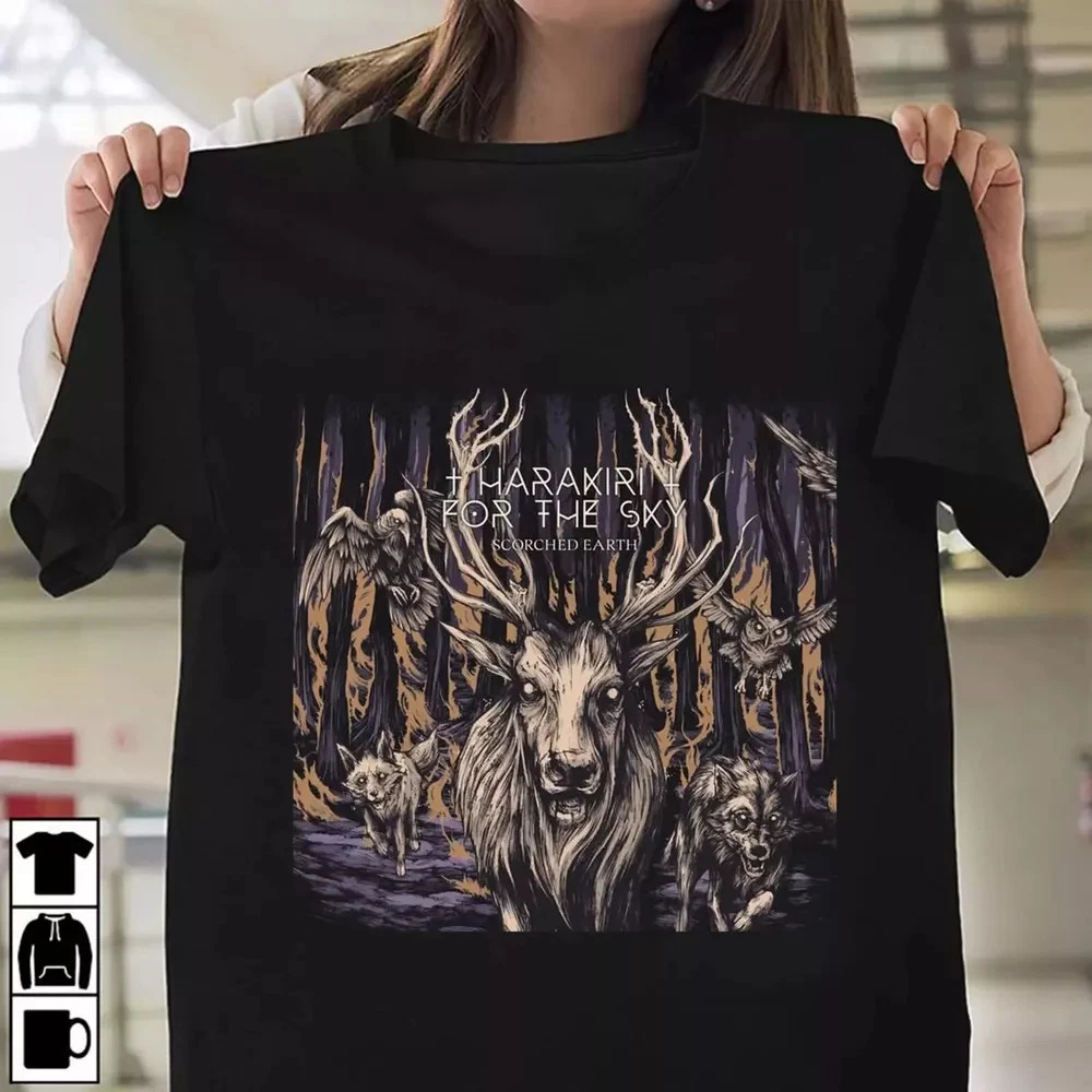 Harakiri For The Sky Scorched Europe Tour 2025 Shirt 