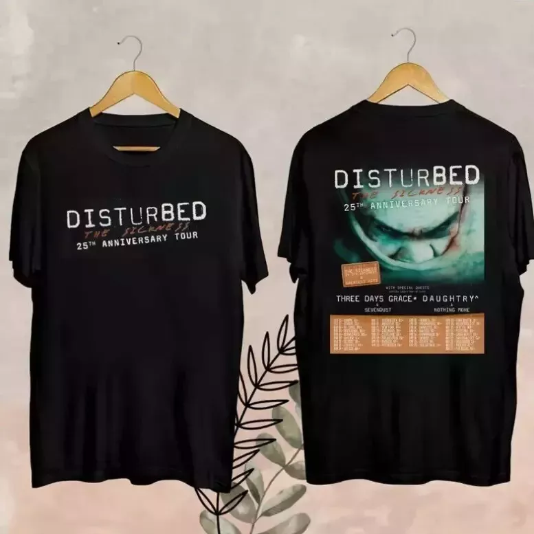 2025 Disturbed The Sickness 25Th Anniversary Tour Shirt