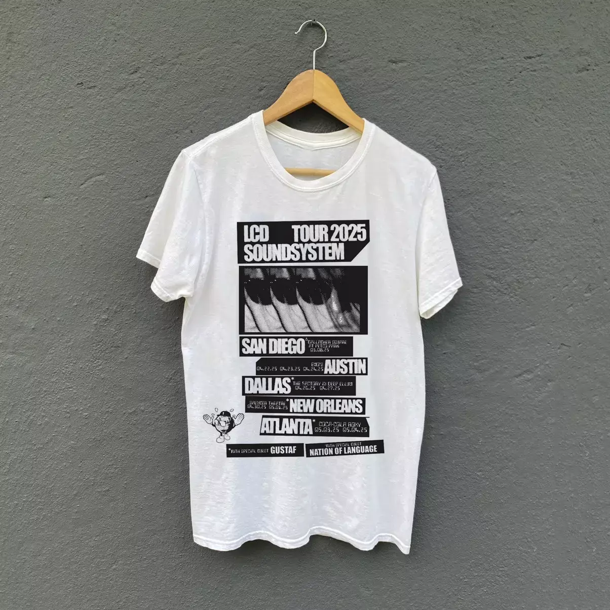 Lcd Soundsystem Announces Spring 2025 North American Tour S To 5Xl Shirt