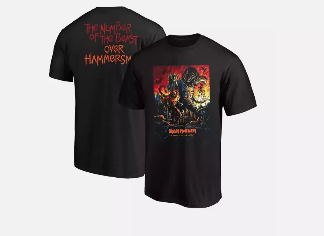 Iron Maiden Run For Your Lives World Tour 2025 26 Two Side Unisex Shirt