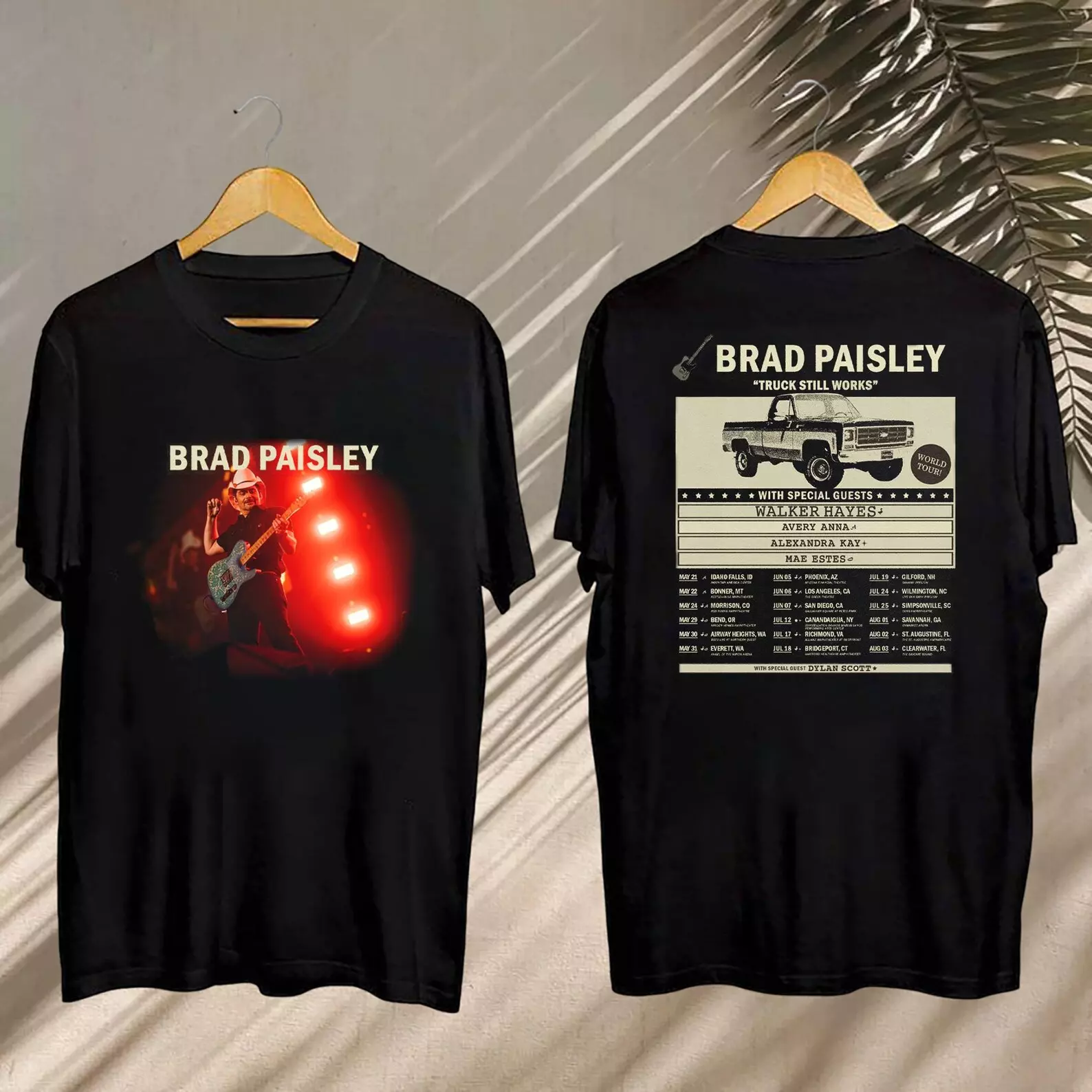 Shirt 2025 Truck Still Works World Tour Brad Paisley, Brad Paisley