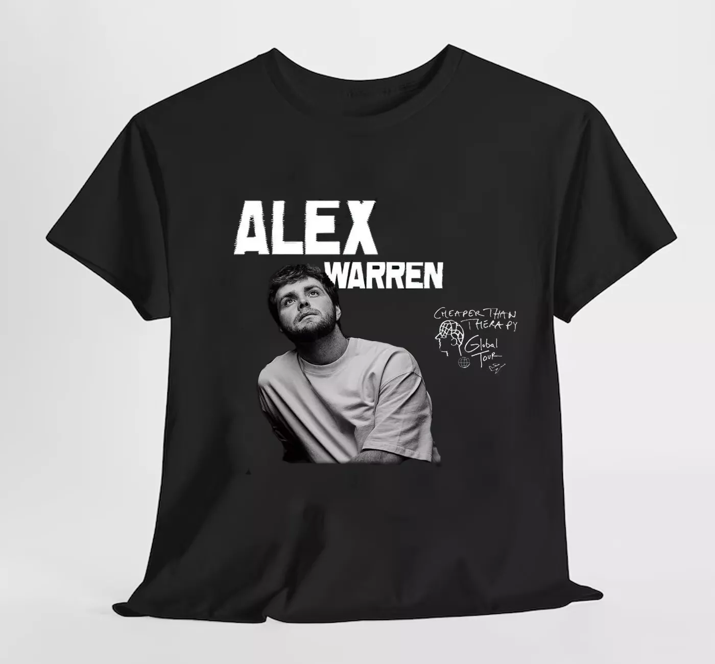 Vintage Alex Warren Tour 2025 Unisex S-3Xl Shirt