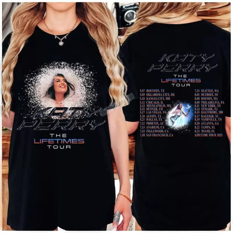 Katy Perry The Lifetime Tour 2025 Shirt