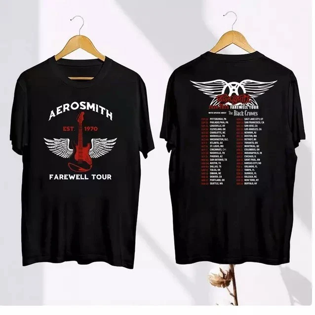 Aerosmith Tour 2024-2025 Shirt, Aerosmith Peace Out Farewell Tour Shirt