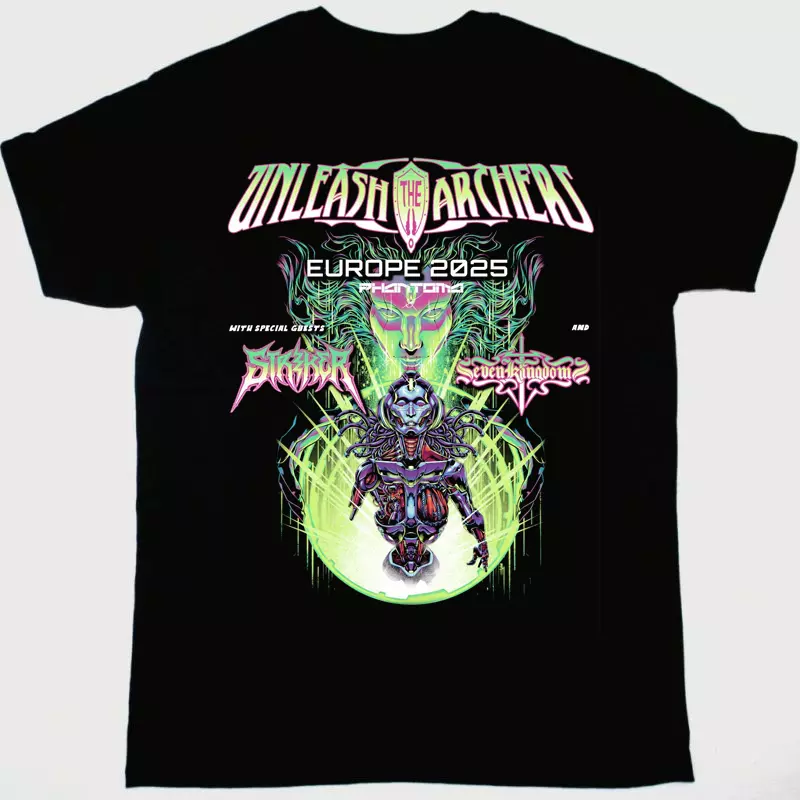 Unleash The Archers Tour 2025 Shirt Unisex Cotton Tee S To 4Xl Ma233