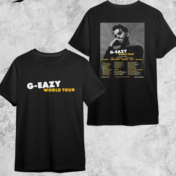 G-Eazy Freak Show World Tour Date 2024-2025 Fan Gifts Shirt