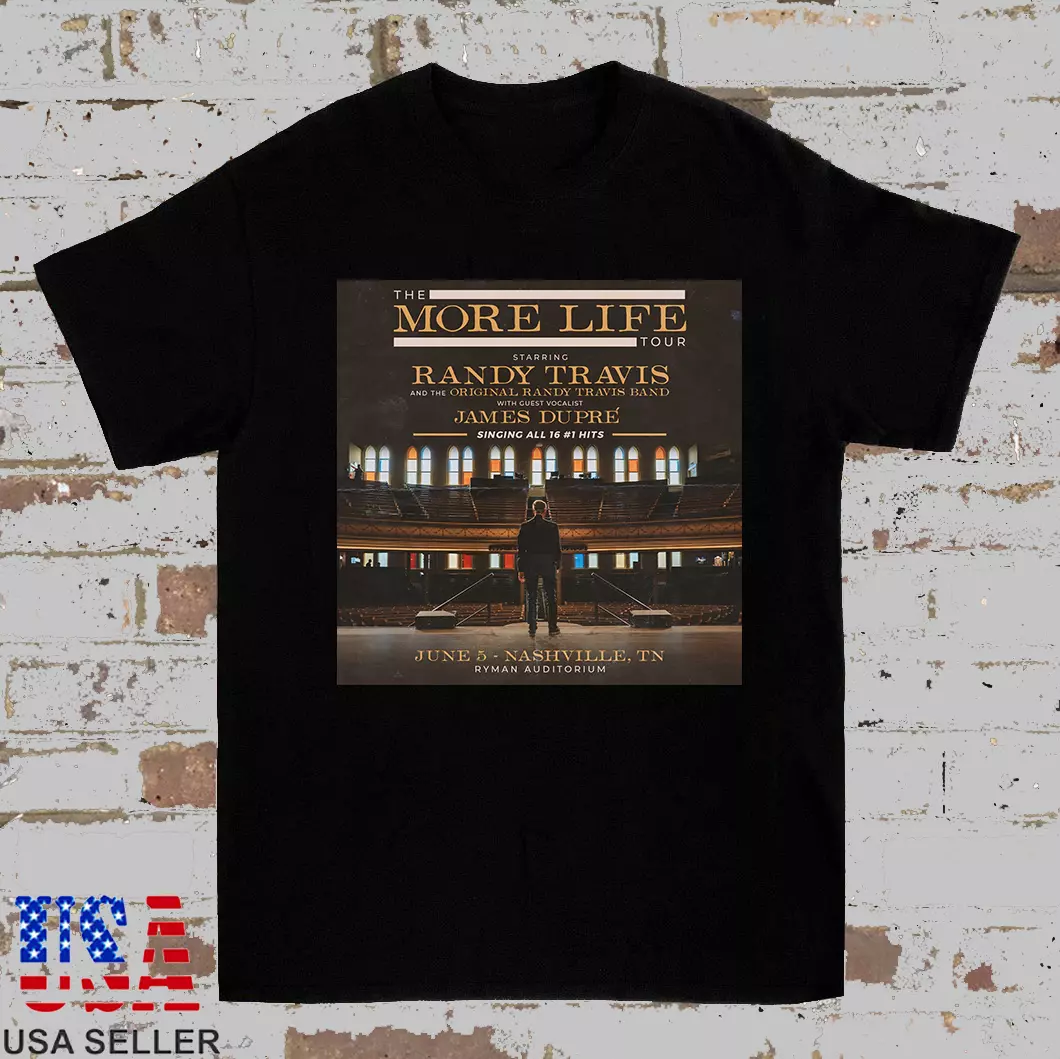 Randy Travis The More Life Tour 2025 Shirt Et1168