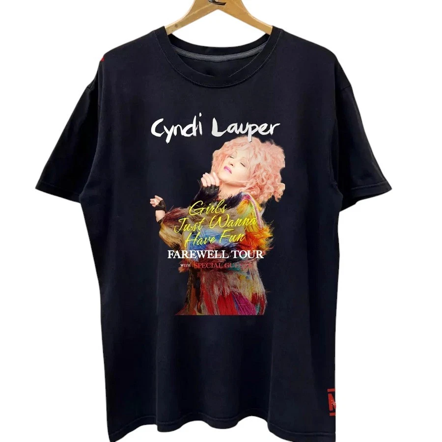 Cyndi Lauper Farewell Tour 2025 Gift For Fans Unisex Shirt